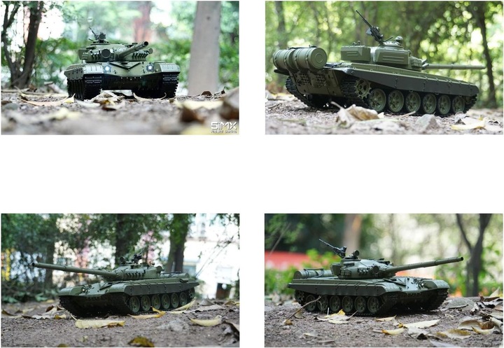 Produktbild Es-toys Heng Long RC Panzer Russischer T-72 (RTR Ready-to-Run)
