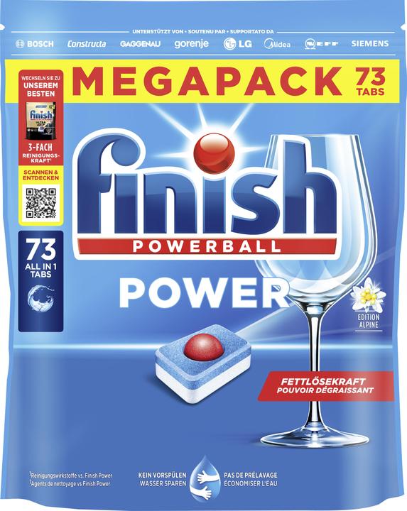 Produktbild Finish Power Spülmaschinentabs (Tabs, 73 Waschgänge)