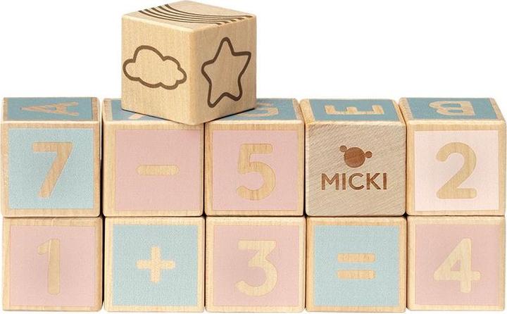 Produktbild Micki Buchstabenklötze 36 Stk.