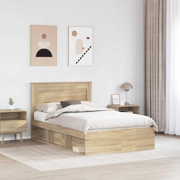 Image du produit vidaXL Moderner Bettrahmen (120 x 190 cm)
