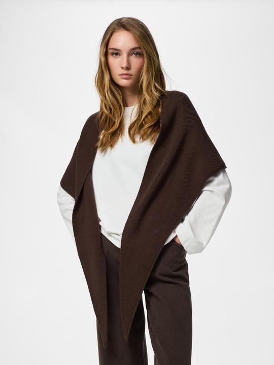 Image du produit Pieces Pckomma Grosser Gerippter Dreiecks Schal