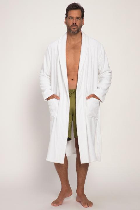Produktbild JP1880 Bademantel, Homewear, Schalkragen, Frottee, bis 8XL (4XL)