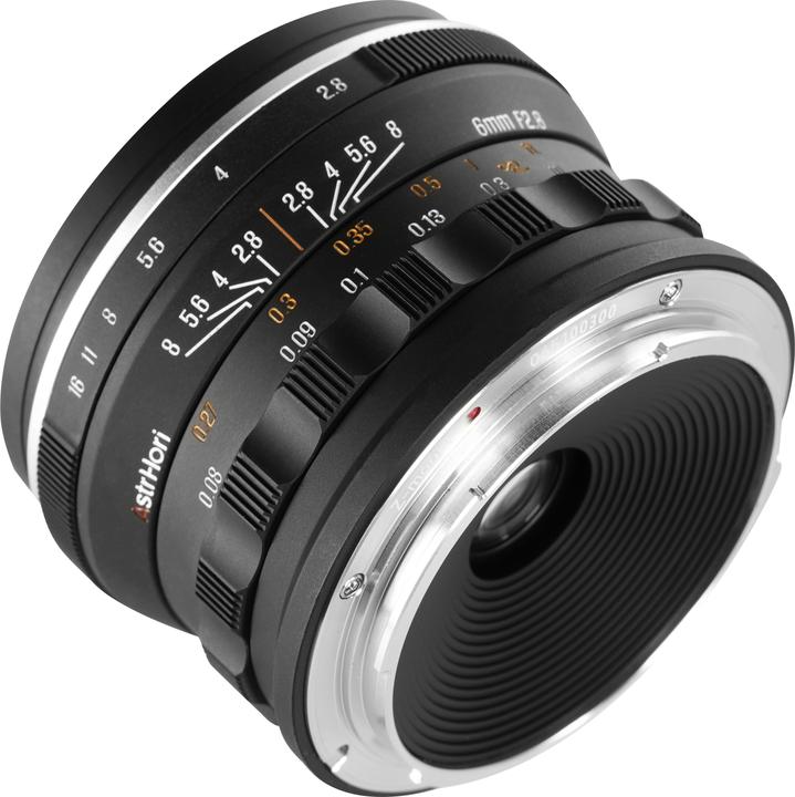 Immagine prodotto AstrHori 6mm F2.8 Nikon Z Mount Full Frame Lens Black (Nikon Z, Full frame)