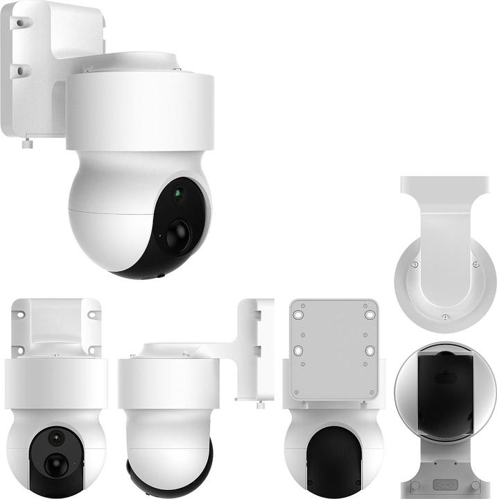 Image du produit 7links Caméra de surveillance à batterie Pan-Tilt avec Full HD, WLAN & App + 5W solaire