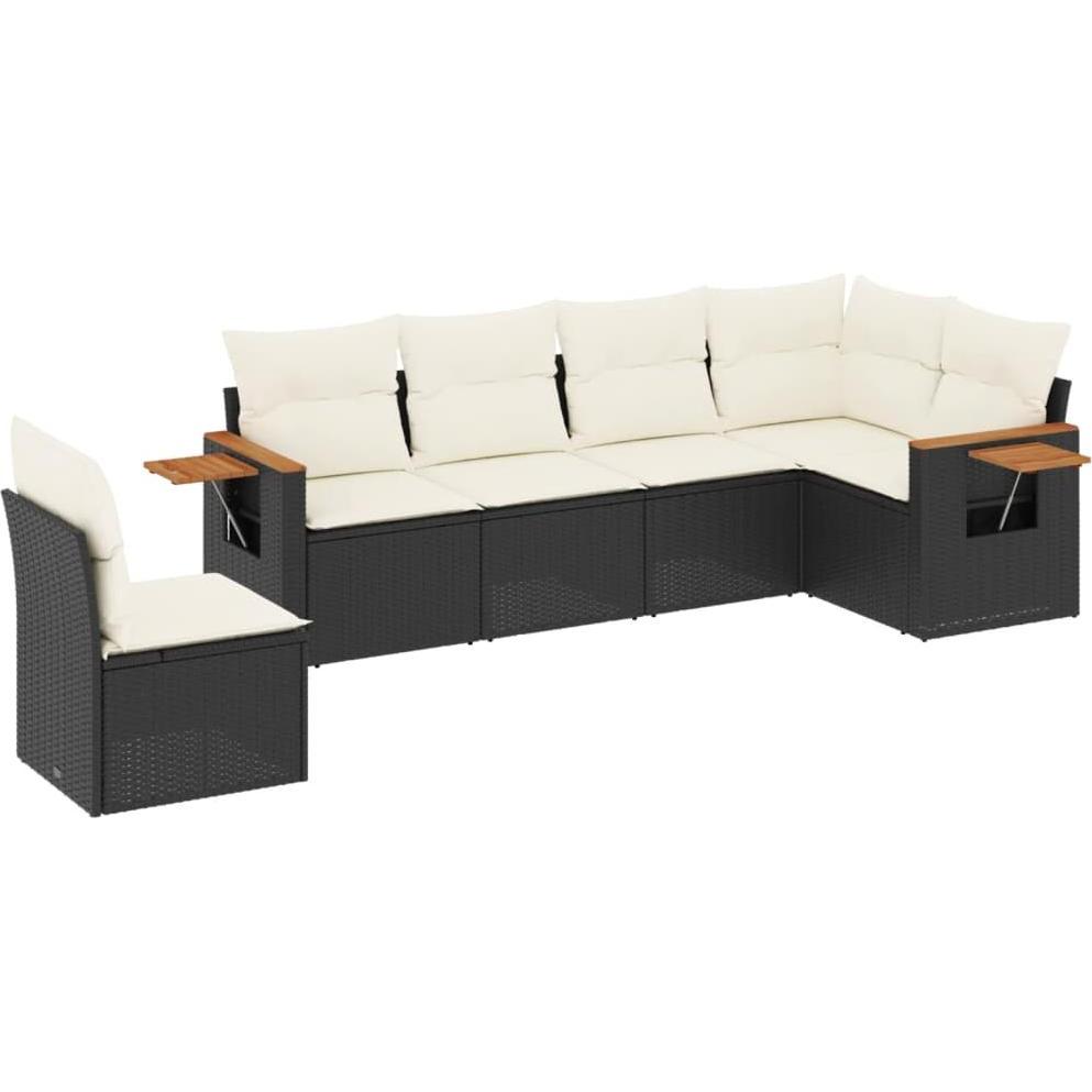VidaXL, Gartenlounge, 10-tlg. Garten-Lounge-Set mit Kissen