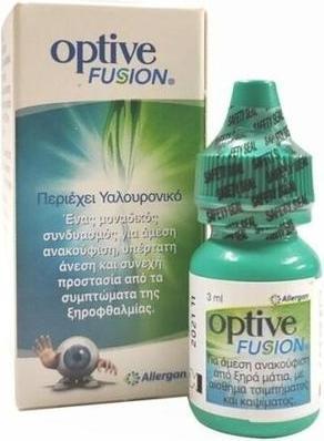 Produktbild Allergan Optive Fusion Anti-Trocken-Augentropfen 3ml (Augenpflege Fluid, 3 ml, Tag)