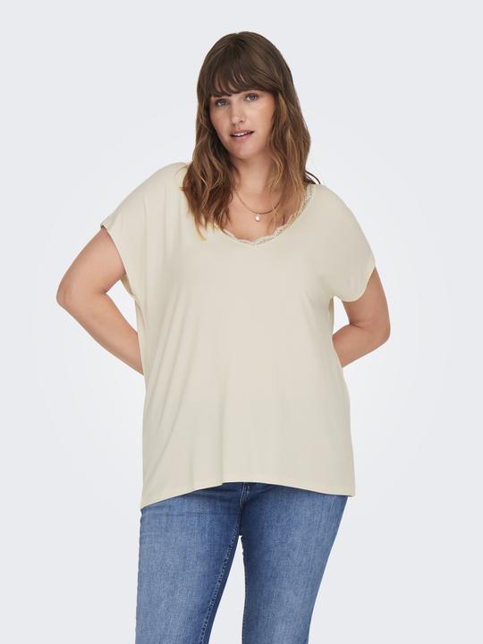 Produktbild Only Normal geschnitten V-Ausschnitt Curve Top Top (M)
