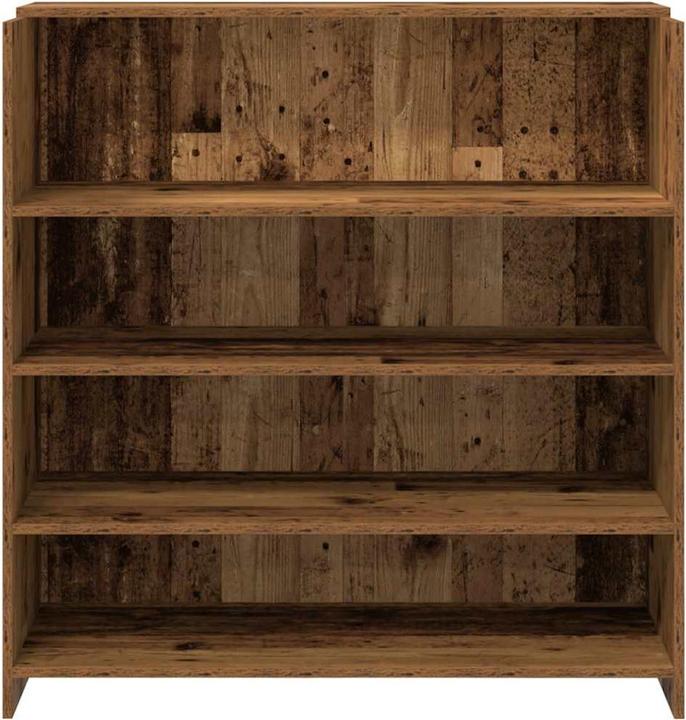 Actual product image vidaXL Reception counter in reclaimed wood look 100x50x103.5 cm wood-based material