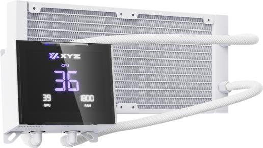 Actual product image xyz Kit Watercooling AIO Hydrotemp RGB - 240mm (Blanc)