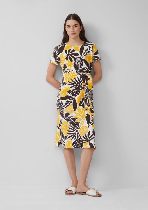 Produktbild S.Oliver Kleid Jersey-Kleid mit Knotendetail (32)