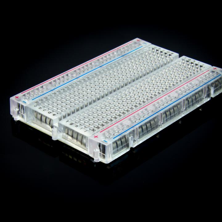 Immagine prodotto Purecrea Breadboard a mezza dimensione trasparente ZY-60