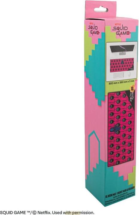 Produktbild Cinereplicas Squid Game Schreibtischunterlage Front Man and Guards (XL)