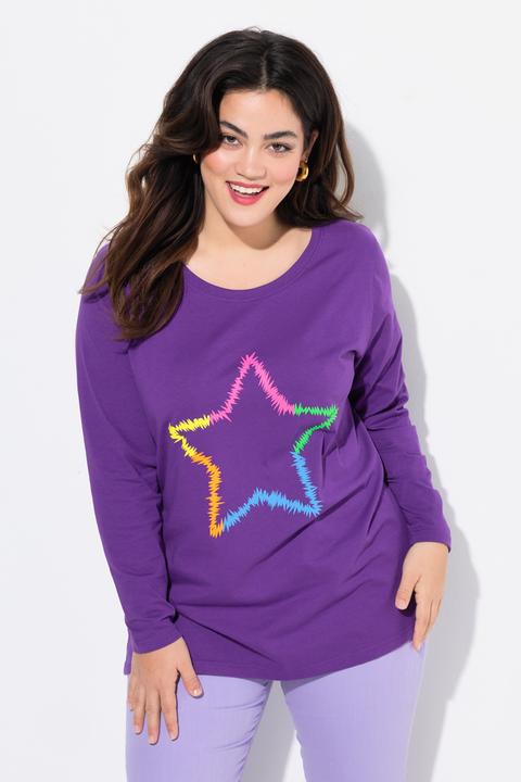 Produktbild Angel of Style Langarmshirt, Neon-Stern (56)