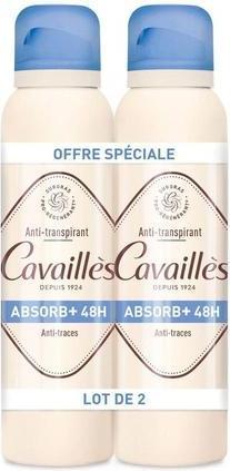 Produktbild Roge Cavailles Cavaillès Absorb+ Anti-Transpirant Deodorant 48h Spray 150ml - Pack of 2 (Spray, 150 ml)