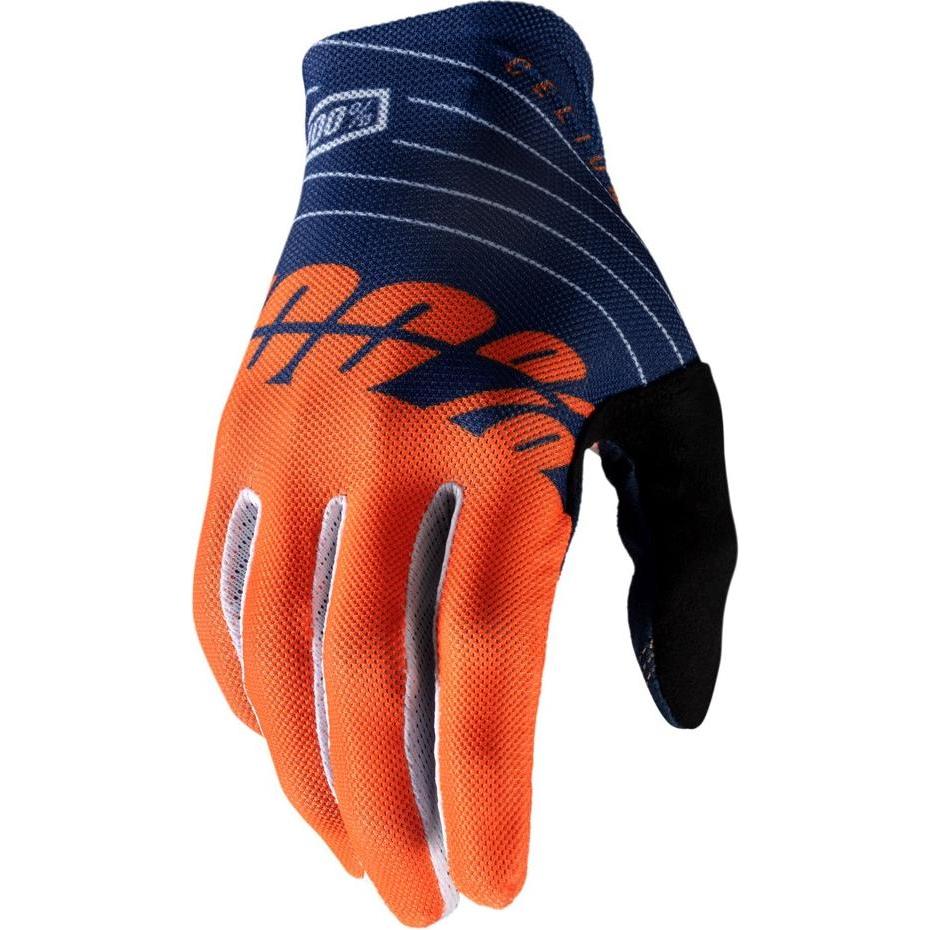 100%, Handschuhe, Handschuhe Celium. Handschuh In Marine-Orange., Orange, (S)