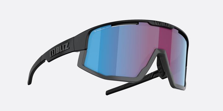 Immagine prodotto Bliz Fusion Small (Nero opaco, Nano Optics Nordic Light Begonia - Viola con Blu Multi)