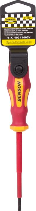 Actual product image Benson Screwdriver flat 4 x 100 VDE (Port)