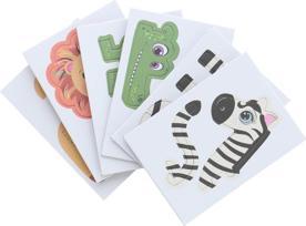 Actual product image Grafix Fold your own paper animals, 3 parts.