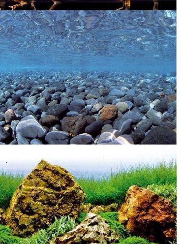 Actual product image Croci Spa Vision double-sided aquarium background 100x45cm (Embellishment, other items)