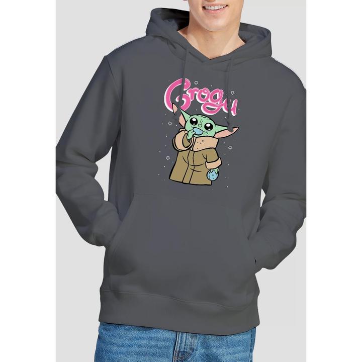 Actual product image Star Wars Mens Grogu Bubble Hoodie (M)