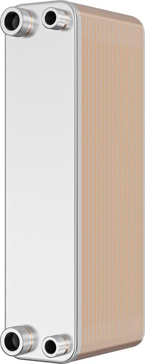 Produktbild Wiltec Edelstahl Wärmetauscher 50 Platten 210 kW Plattenwärmetauscher Wärmeüberträger