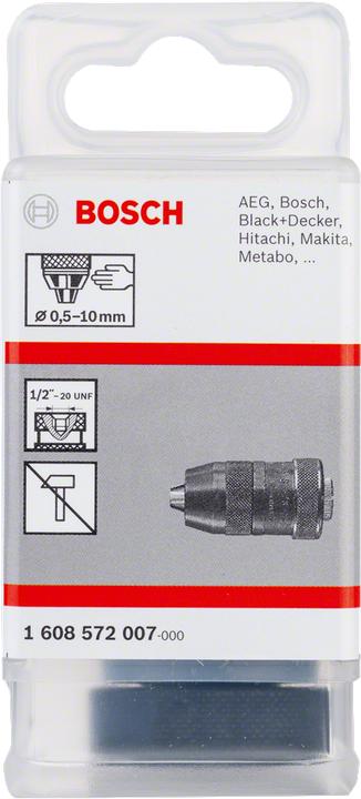 Produktbild Bosch Professional Zubehör Schnellspannbohrfutter bis 10 mm, 1/2-Zoll - 20