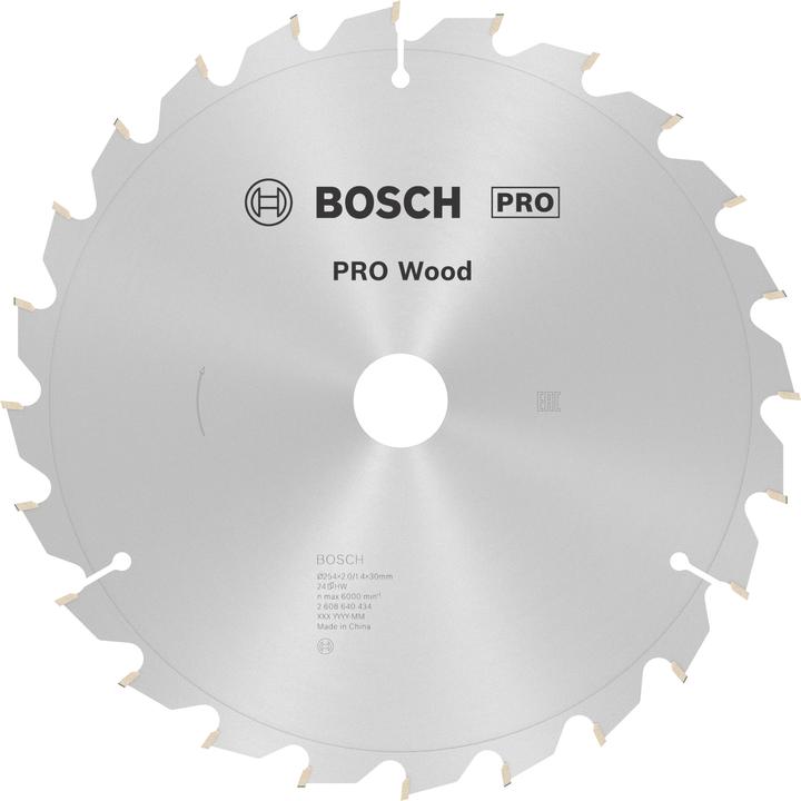 Produktbild Bosch Professional Zubehör PRO Wood Kreissägeblatt, 254 x 2 x 30 mm
