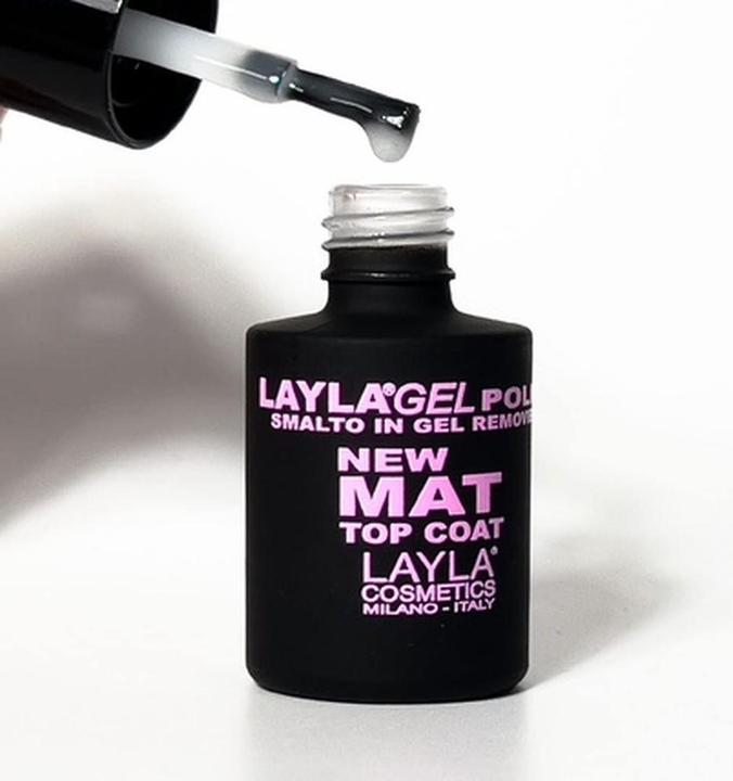 Produktbild Layla Cosmetics Gel Polish Matte Top Coat 10ml (Mehrfarbig, Top Coat)