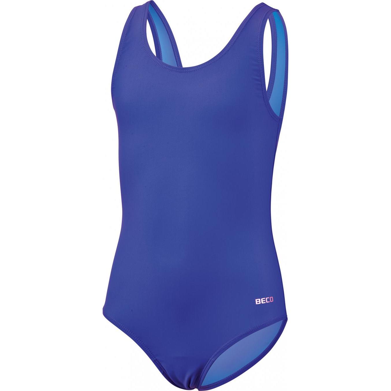 Beco, Mädchen, Badeanzug, Beermann GmbH Badeanzug Mädchen Standard blau 176, Blau, (176)