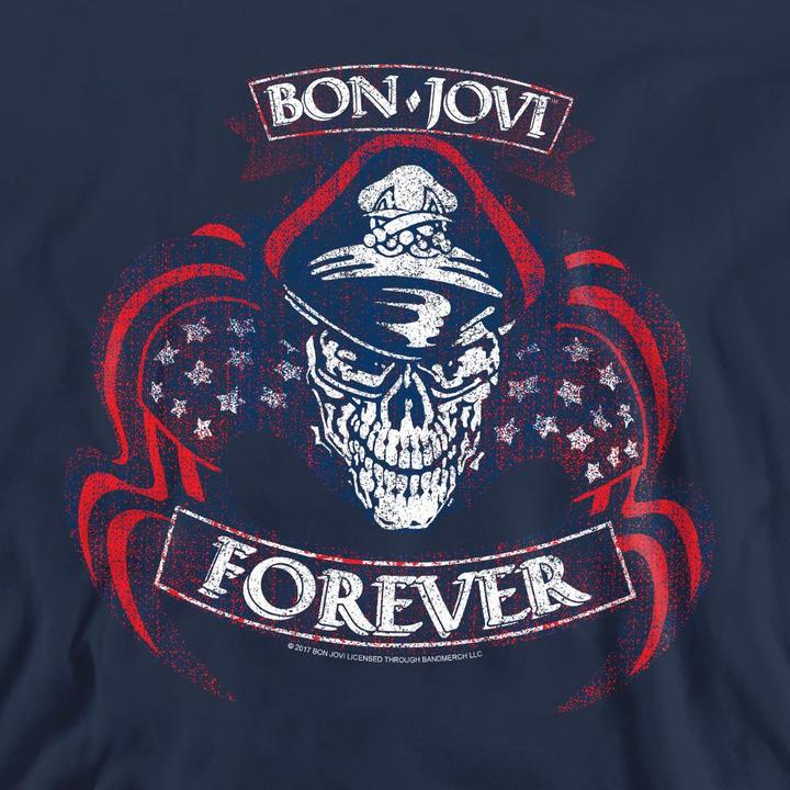 Immagine prodotto Bon Jovi Forever Felpa Teschio Adulto Unisex (L)