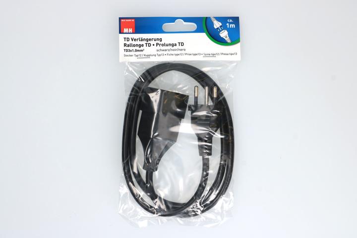 Image du produit Max Hauri Rallonge TD H05VV-F3G1.0 (1 m, Type 13)