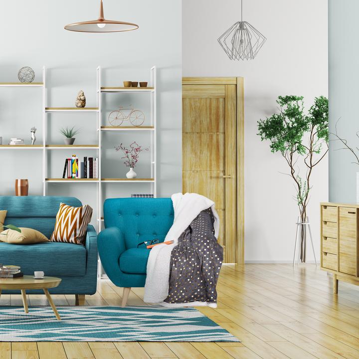 Actual product image Relaxdays Cuddle Blanket with Golden Patterns, Fluffy (200 x 150 cm)