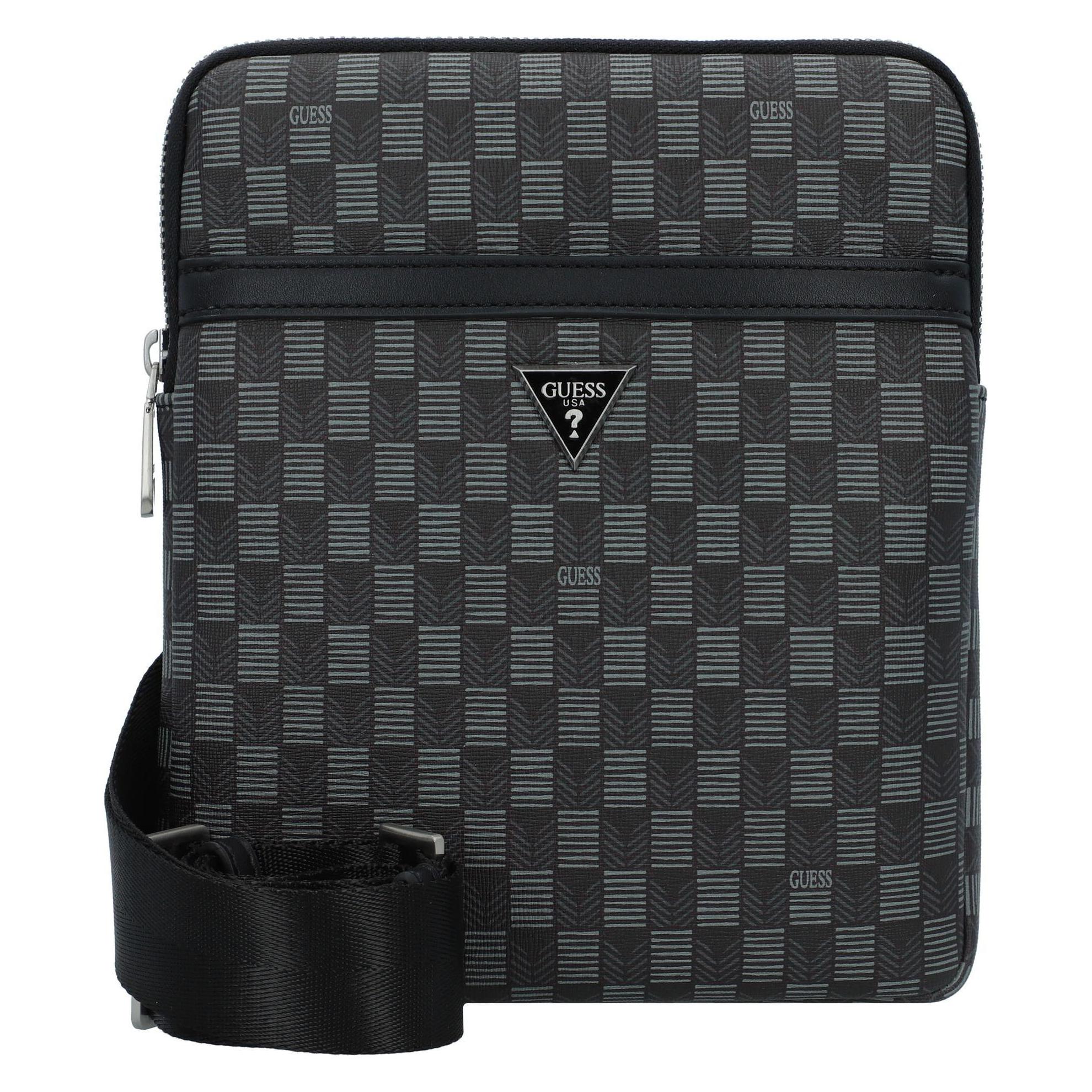 Guess, Unisex, Handtasche, Jet Set Umhängetasche 19 Cm, Schwarz