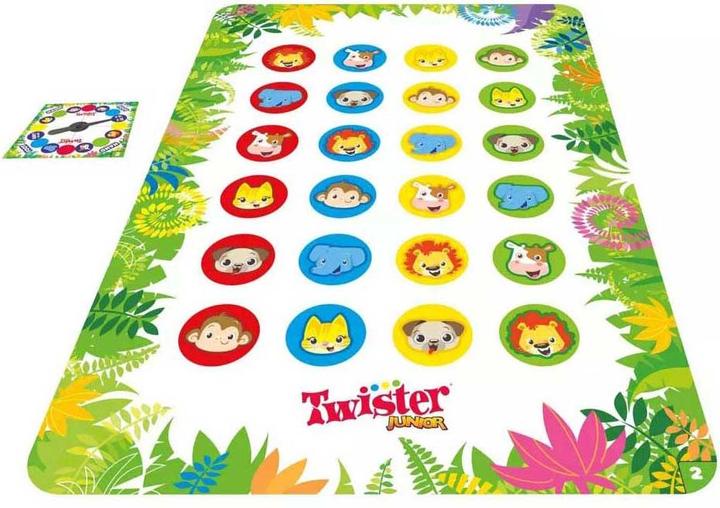 Produktbild Hasbro Twister Junior Spiel - 2-4 Spieler (Englisch, 2 - 4 Spieler)