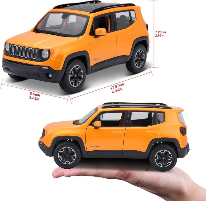 Produktbild Maisto Jeep Renegade