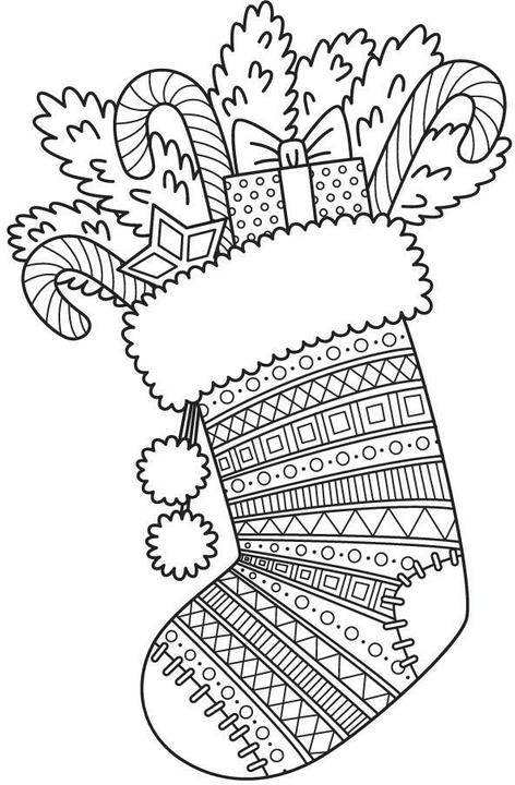 Produktbild Frohe Weihnachten I 20 Ausmal-Postkarte (20 Stk.)