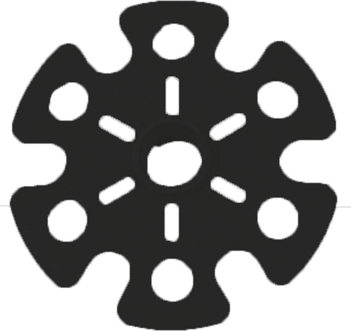 Actual product image Vikingsports Viking 5005 plate accessories