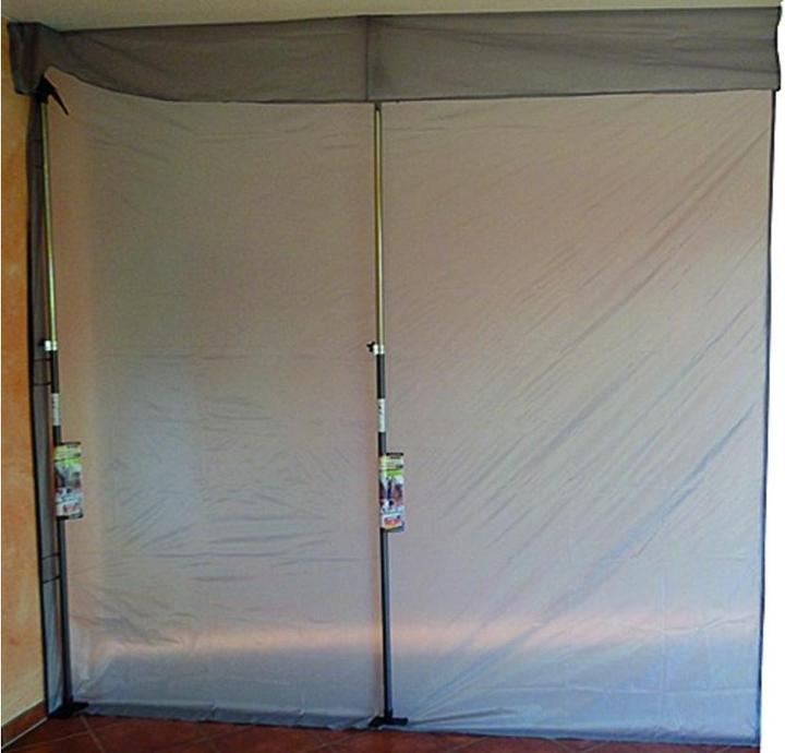 Actual product image Werkstarck Dust protection wall with lateral velcro fastening