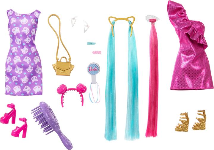 Barbie Hair play doll with cat outfit - buy at Galaxus - Galaxus
