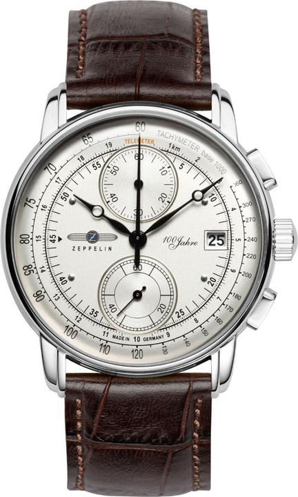 Actual product image Zeppelin 100 years 8670-1 (Analogue wristwatch, Chronograph, 42 mm)