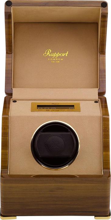 Produktbild Rapport London Perpetua III Single watch Winder Touch Screen Walnut (1x)