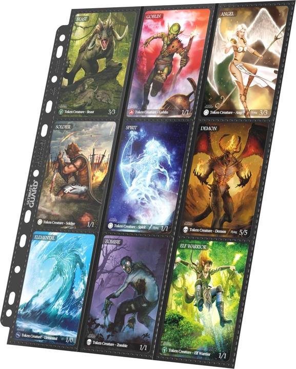Actual product image Ultimate Guard UGD010404 - 18-Pocket Side-Loading Pages (10), schwarz