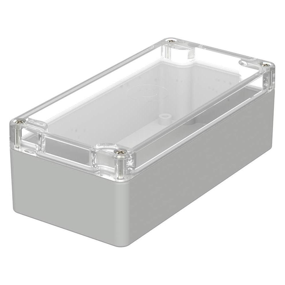 Rose Industriële behuizing Lichtgrijs (RAL 7035) Polycarbonaat (Huisvesting), Elektronica benodigdheden + Behuizing, Grijs