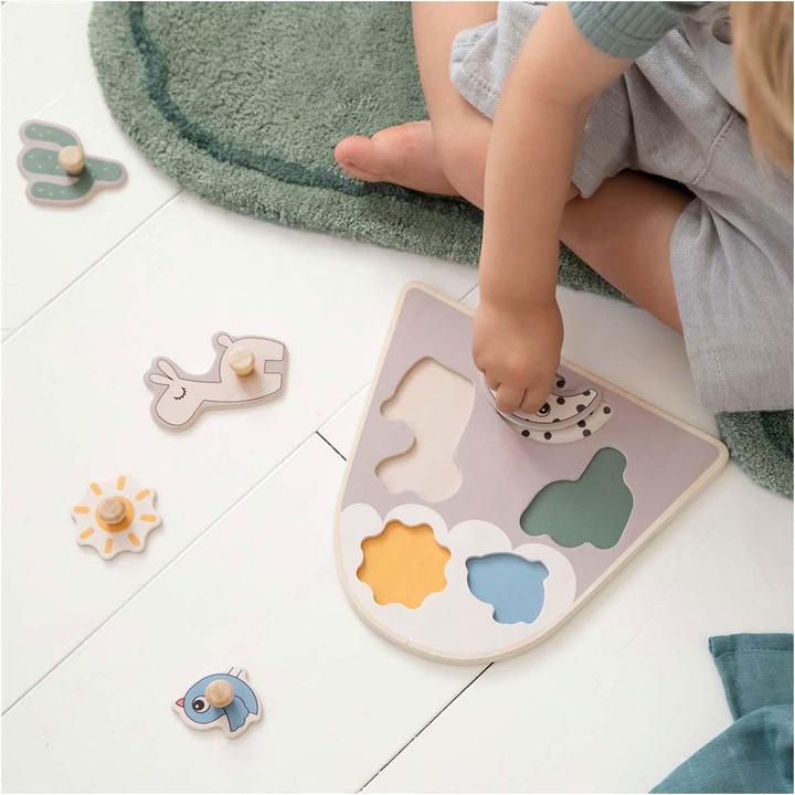 Produktbild Done by Deer Steckpuzzle Lalee Sand (5 Teile)