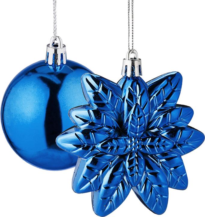 Actual product image Relaxdays 100-piece Christmas baubles set (100 -part)
