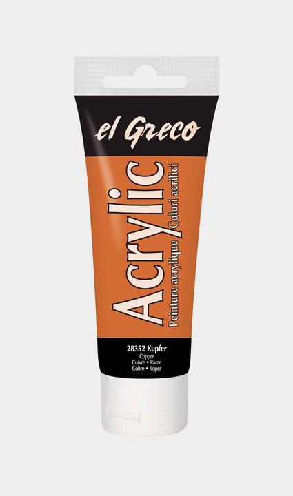 Produktbild Kreul el Greco Acrylic 75ml (Kupfer, 75 ml)