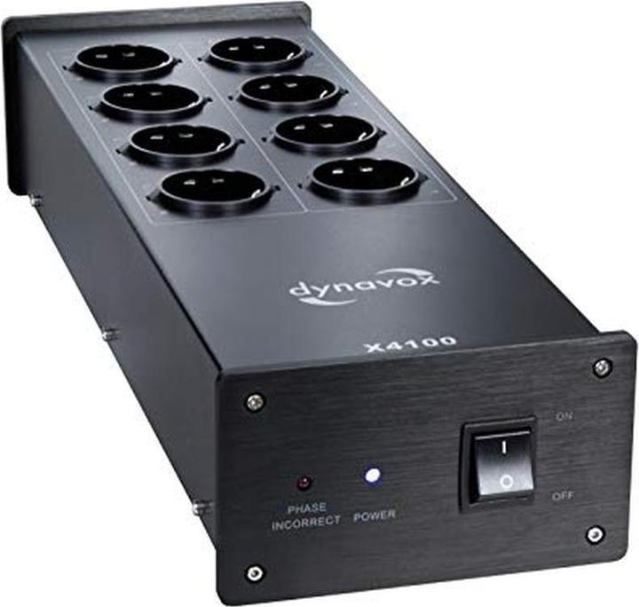 Image du produit Dynavox Prises multiples HiFi X4100B noir