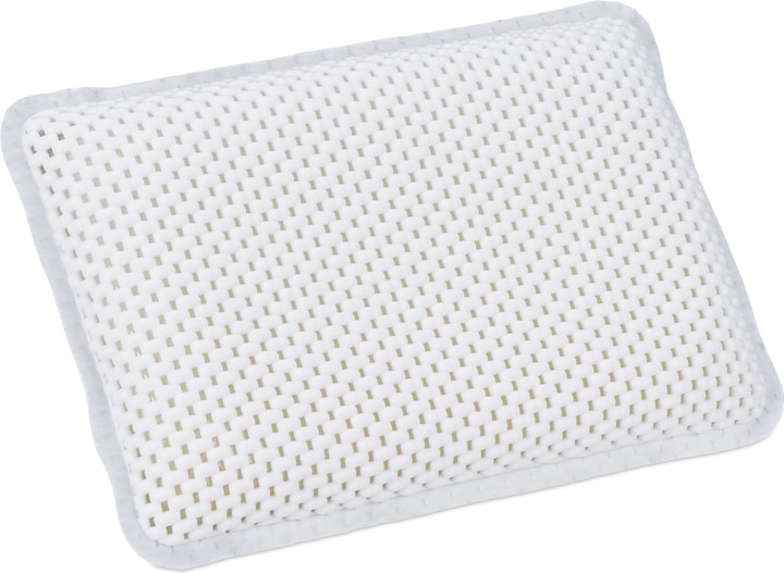 Actual product image Relaxdays Bath Pillow, With 8 Suction Cups (28.5 x 5.5 x 19 cm)