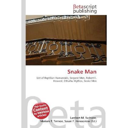 Snake Man, Fachbücher