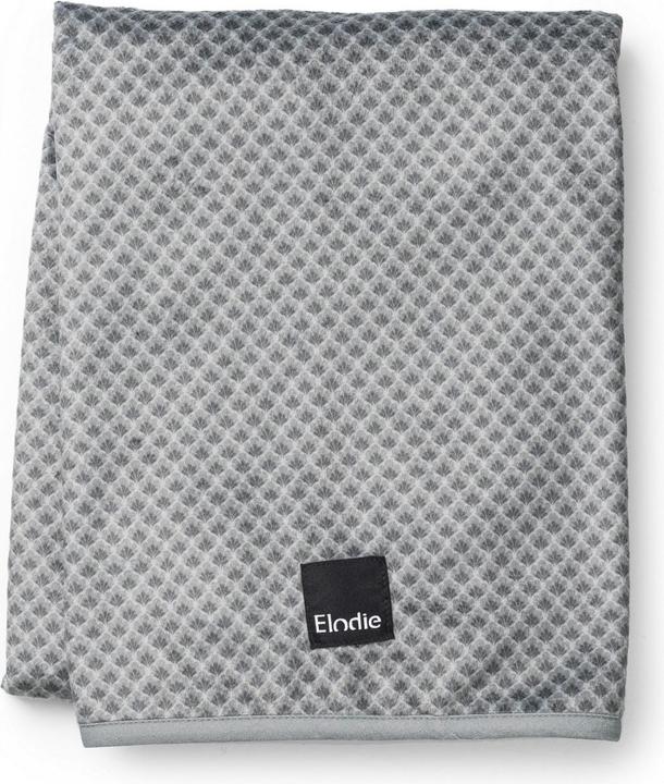 Actual product image Elodie Pearl Velvet Blanket - Turquoise Nauja (100 x 75 cm)